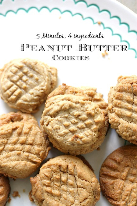 Cookies Without Butter
 Easy Peanut Butter Cookie Recipe without flour ly 4