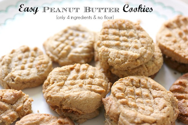 Cookies Without Butter
 Easy Peanut Butter Cookie Recipe without flour ly 4