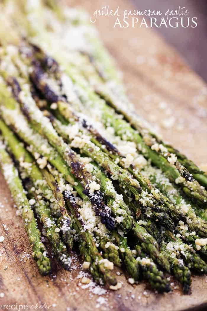 Cooking Asparagus On The Grill
 Grilled Asparagus Recipe w Parmesan & Garlic