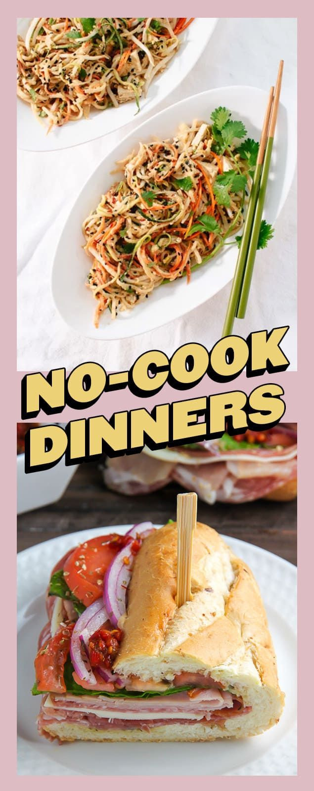 Cool Summer Dinners
 16 Cool And Easy Dinners You Can Make Without Turning Your