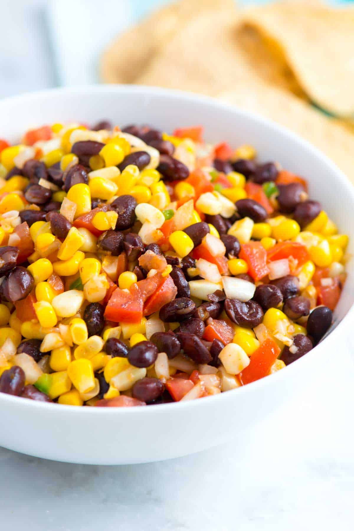 Corn Salad With Black Beans
 Smoky Black Bean and Corn Salad