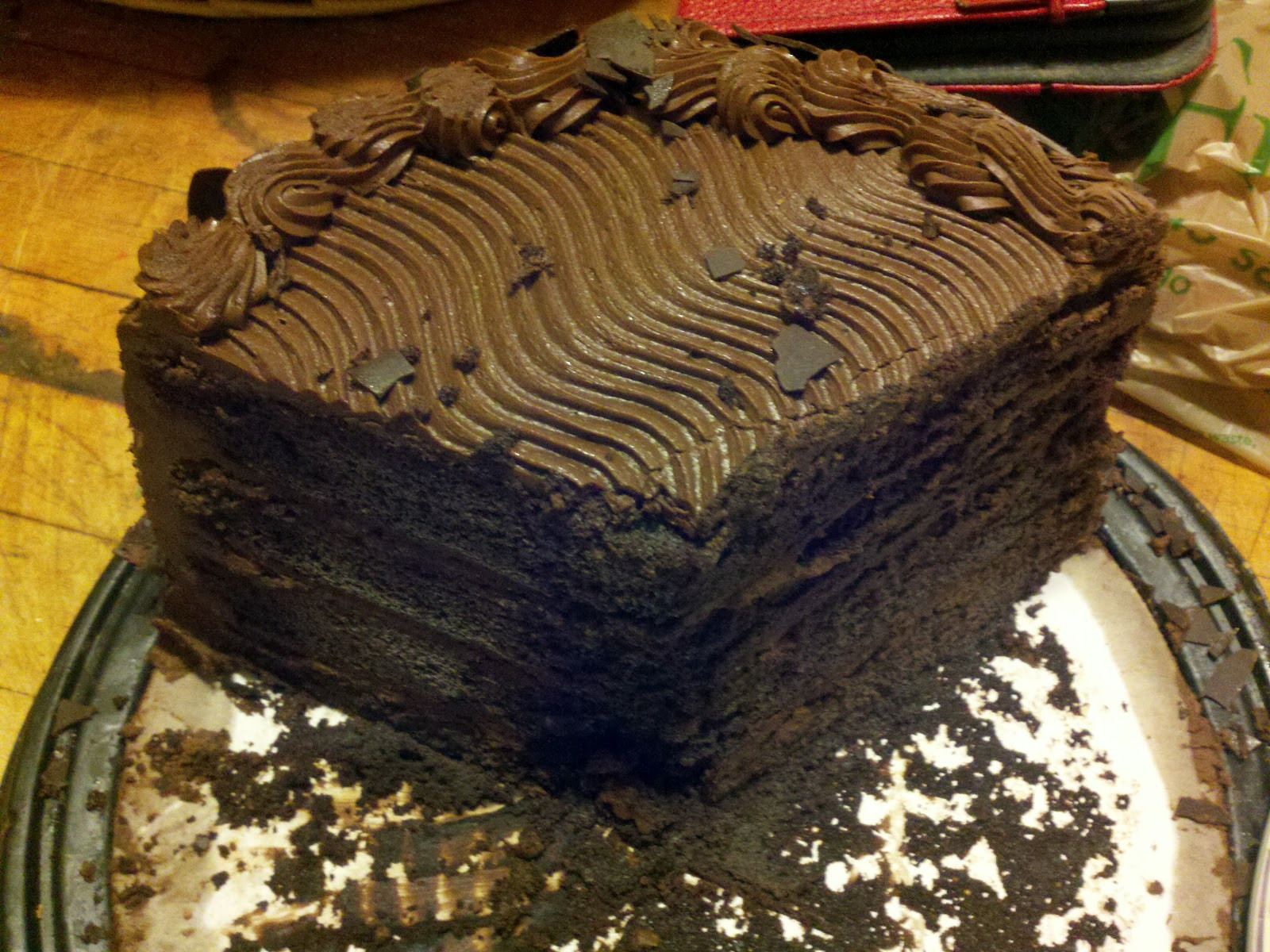 Costco Chocolate Cake
 Mrs Quartermaster August 2012