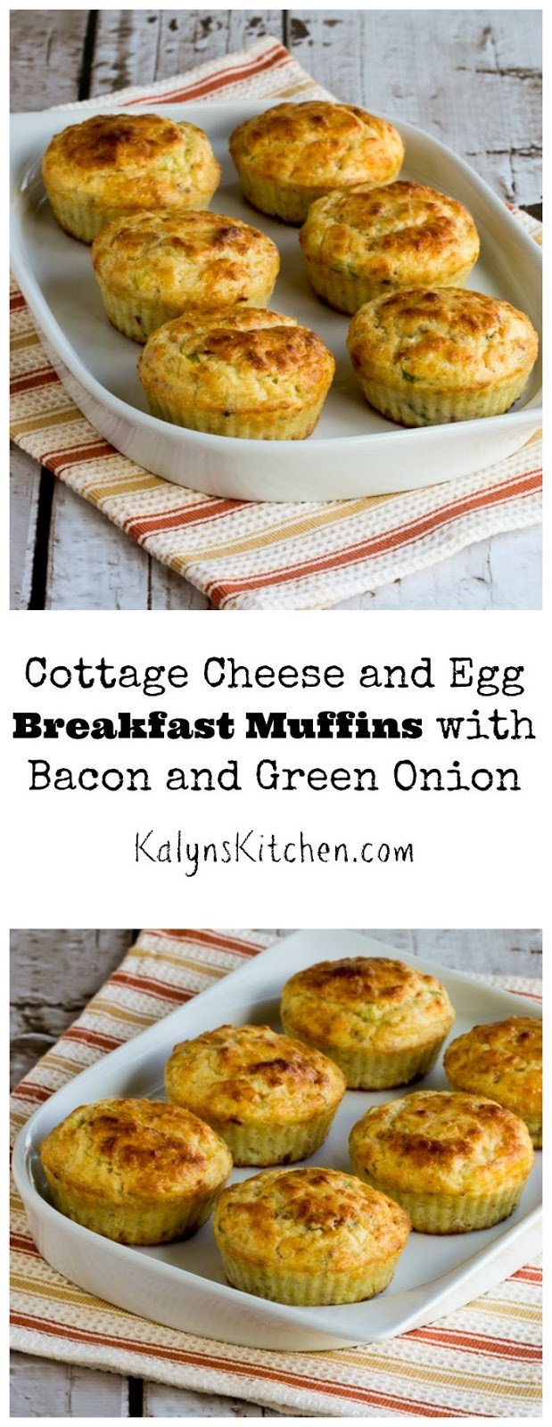 Cottage Cheese Breakfast Recipes
 Kalyn s Kitchen Cottage Cheese and Egg Breakfast Muffins
