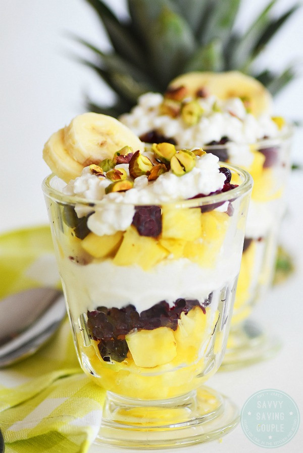 Cottage Cheese Desserts
 Tropical Cottage Cheese Parfait ⋆ Savvy Saving Couple