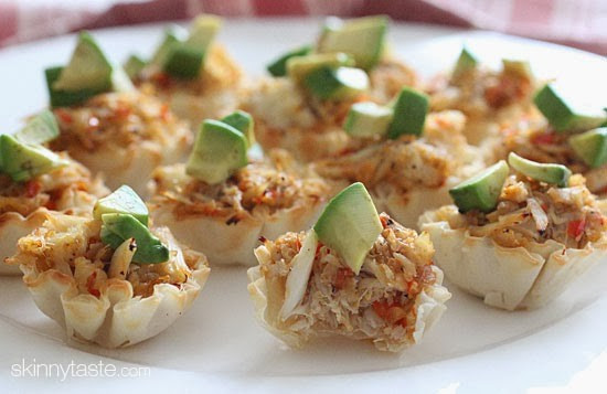 Crab Meat Appetizer Recipe
 Crab and Avocado Phyllo Bites