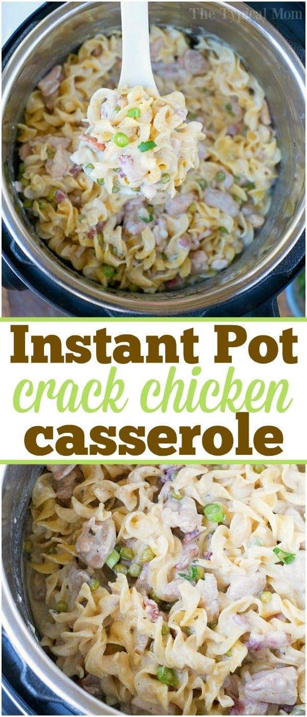 Crack Chicken Casserole
 Instant Pot Crack Chicken Casserole · The Typical Mom
