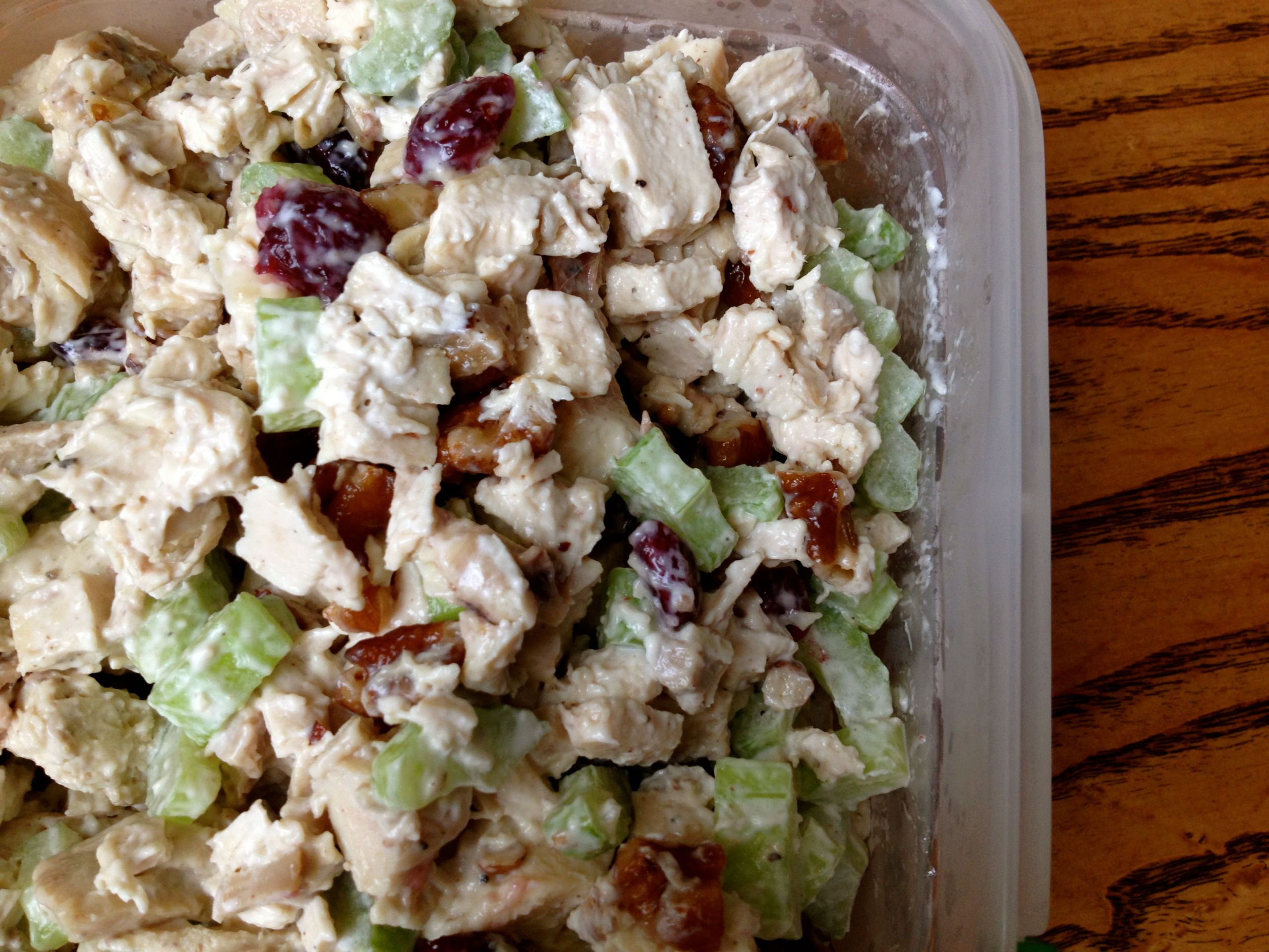 Cranberry Pecan Chicken Salad
 Chicken Salad Two Ways – Girly Ever After