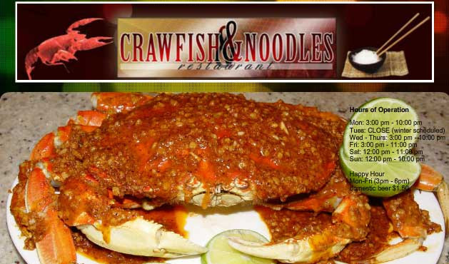 Crawfish And Noodles
 Congratulations Crawfish and Noodles – International