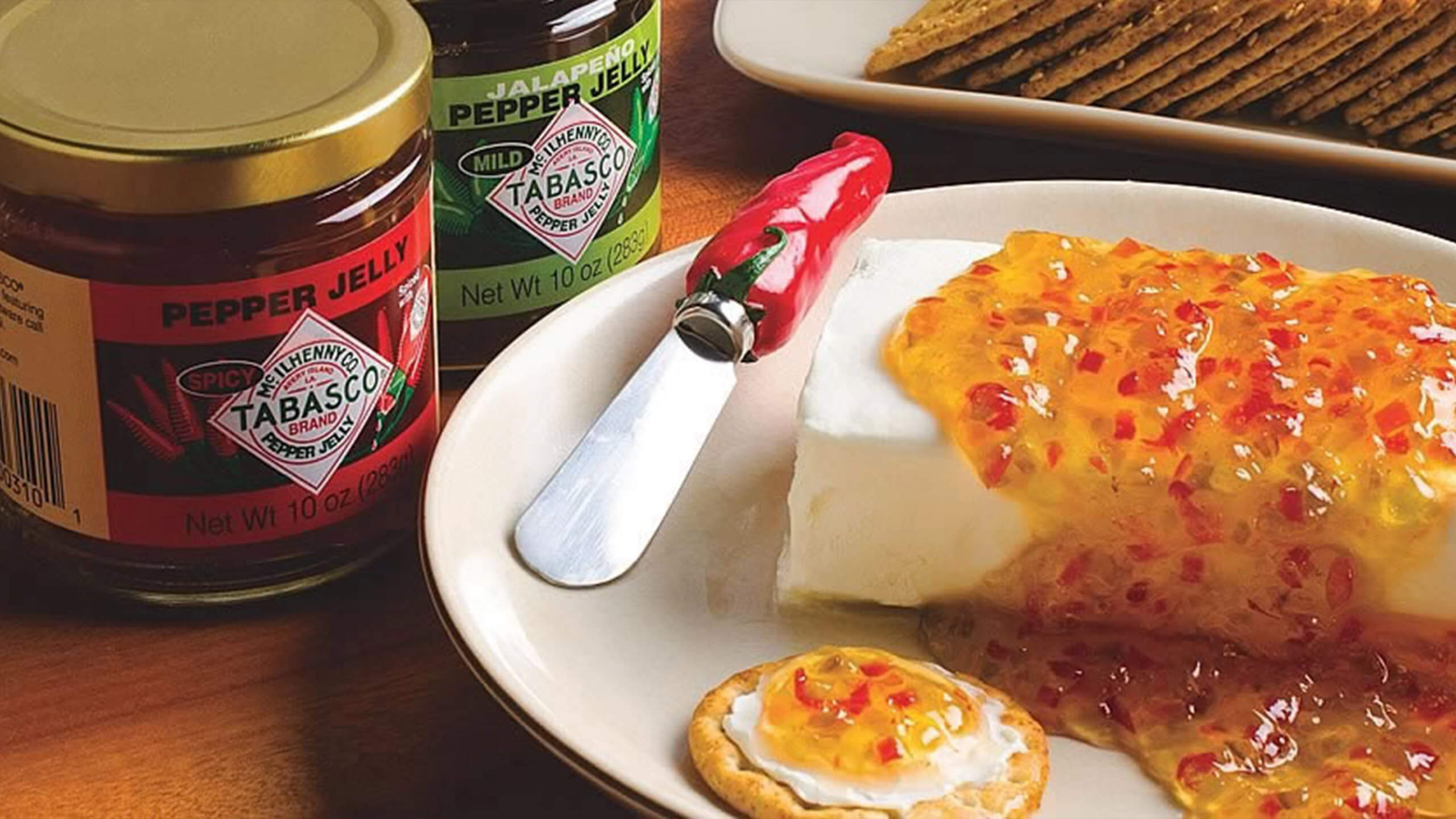 Cream Cheese Appetizers Jelly
 TABASCO Pepper Jelly and Cream Cheese Recipe