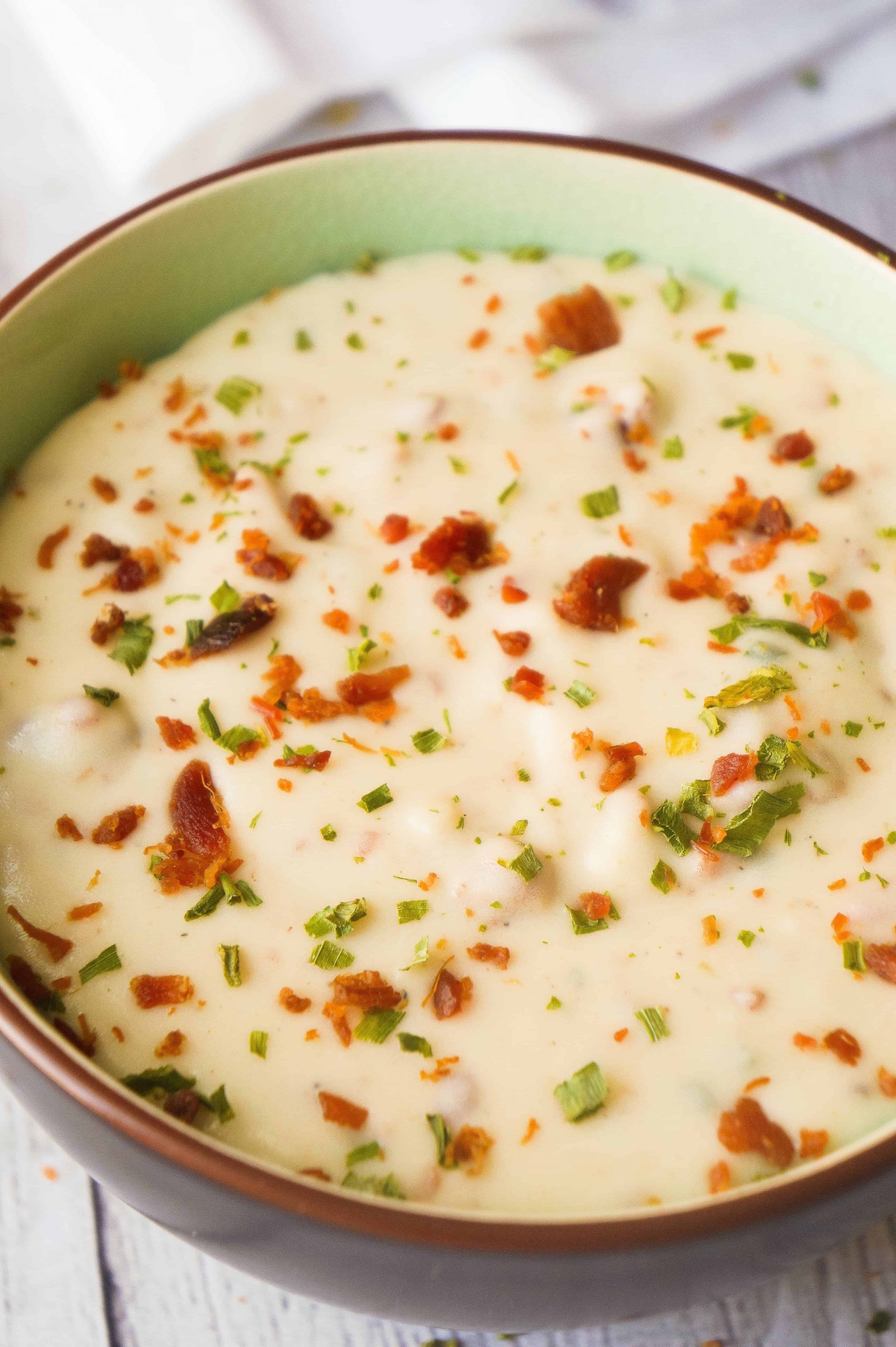 Cream Cheese Potato Soup
 Cream Cheese Potato Bacon Soup This is Not Diet Food