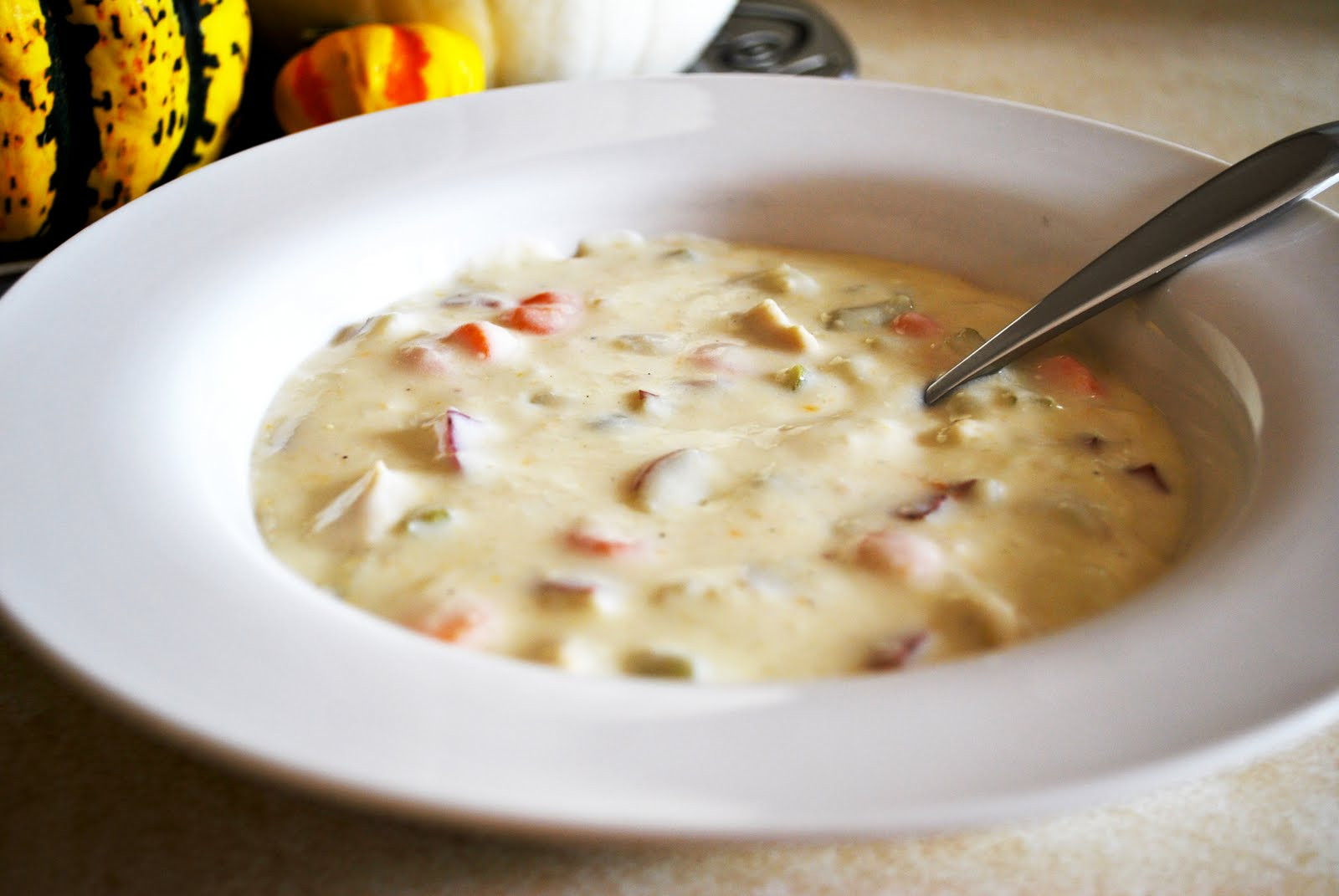 Cream Cheese Potato Soup
 Cooking with the Keys Cream Cheese Chicken and Ve able Soup
