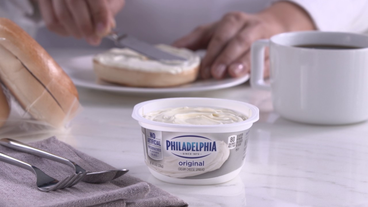 Cream Cheese Spread For Bagels
 Plain Bagel with Original Cream Cheese Spread