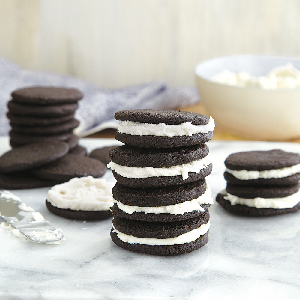 Cream Filled Cookies
 Chocolate Crème Filled Sandwich Cookies Recipe