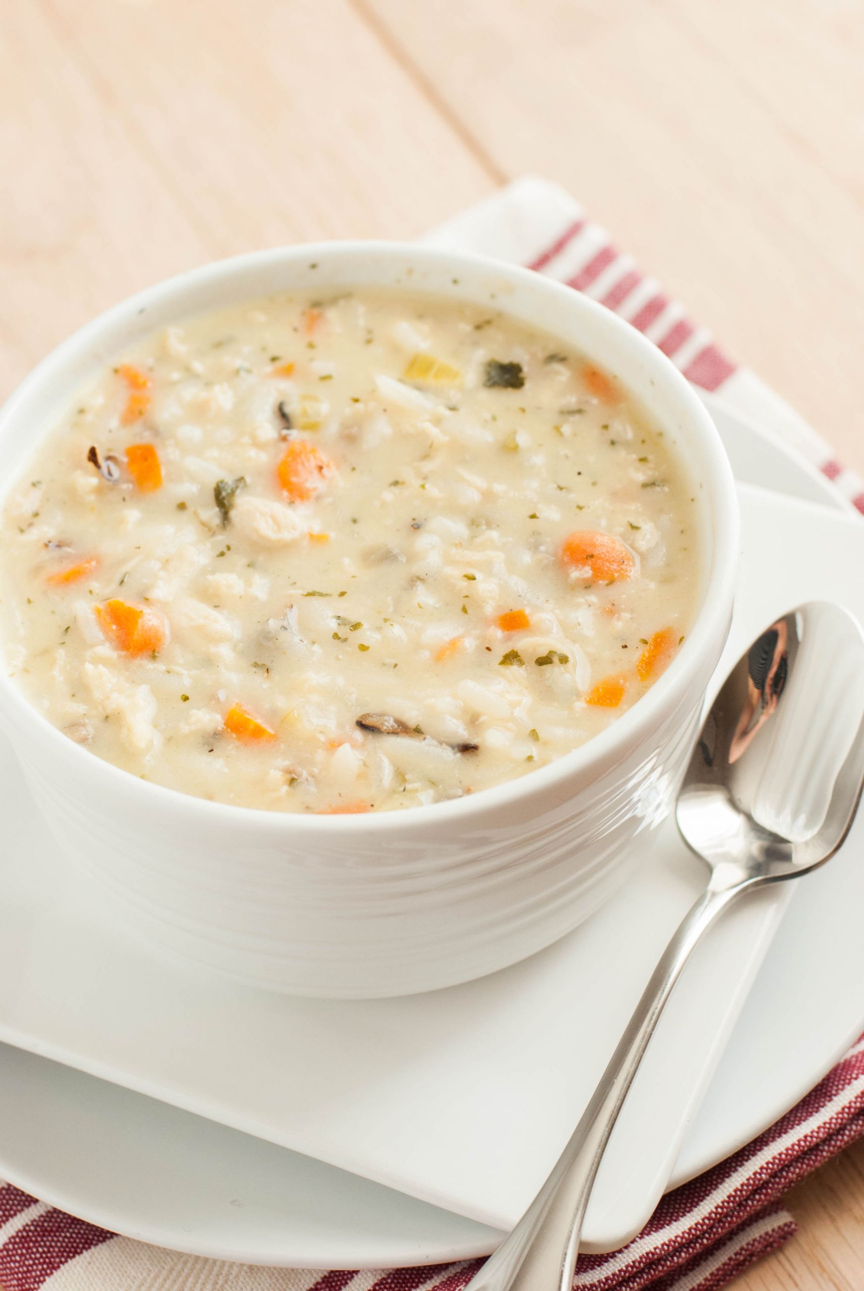 Cream Of Chicken And Rice Soup
 Creamy Chicken & Wild Rice Soup Macaroni and Cheesecake