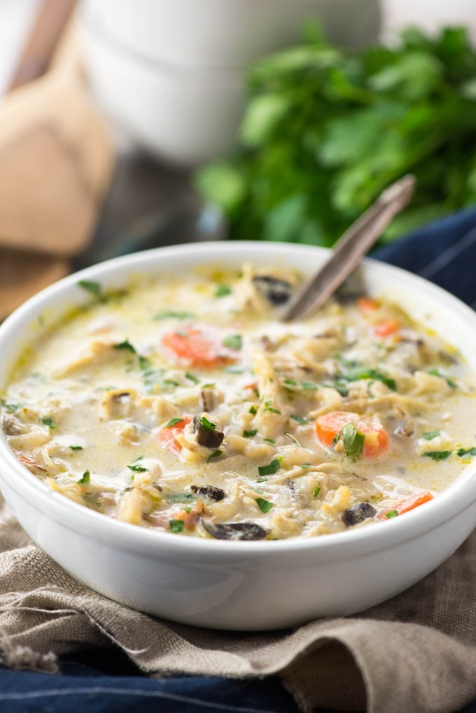 Cream Of Chicken And Rice Soup
 Instant Pot Chicken and Rice Soup Pressure Cooker