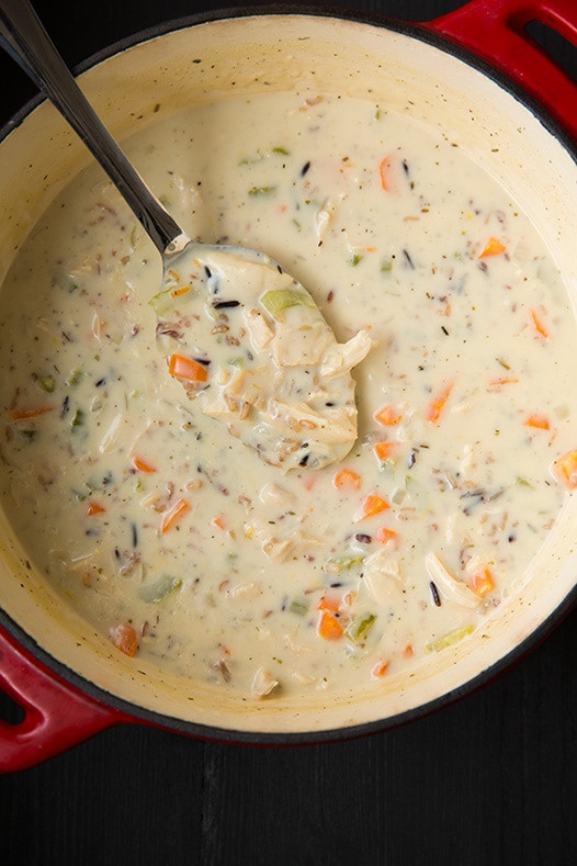 Cream Of Chicken And Rice Soup
 Creamy Chicken and Wild Rice Soup Cooking Classy
