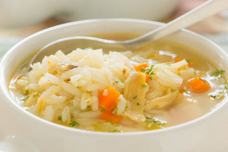 Cream Of Chicken And Rice Soup
 Slow Cooker Cream of Chicken and Rice Soup