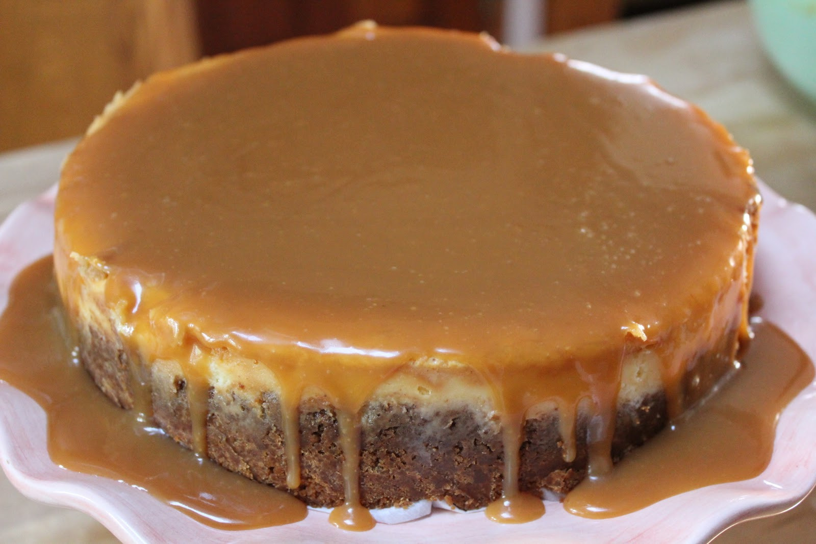 Creme Brulee Cheesecake Recipe
 Creme Brulee Cheesecake with Salted Caramel Sauce Chef