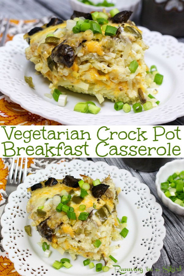 Crock Pot Breakfast Casseroles
 Ve arian Crockpot Breakfast Casserole
