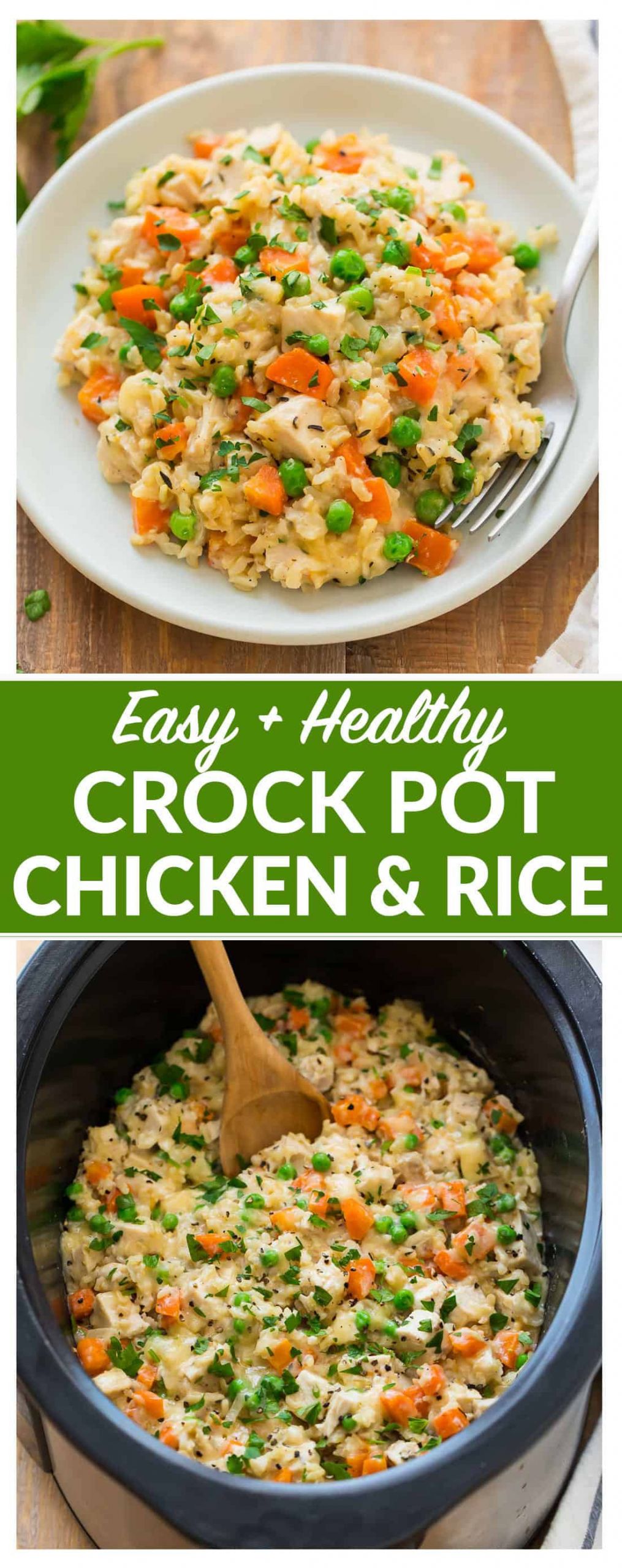 Crock Pot Chicken Casserole Recipe
 Crock Pot Chicken and Rice Recipe