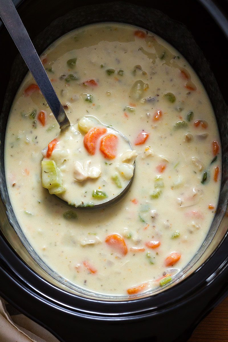 Crock Pot Chicken Soup Recipes
 Slow Cooker Creamy Chicken Potato Soup — Eatwell101