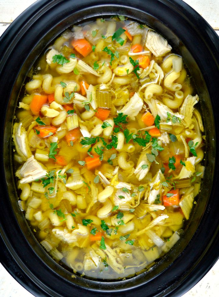 Crock Pot Chicken Soup Recipes
 Crock Pot Chicken Noodle Soup Gonna Want Seconds