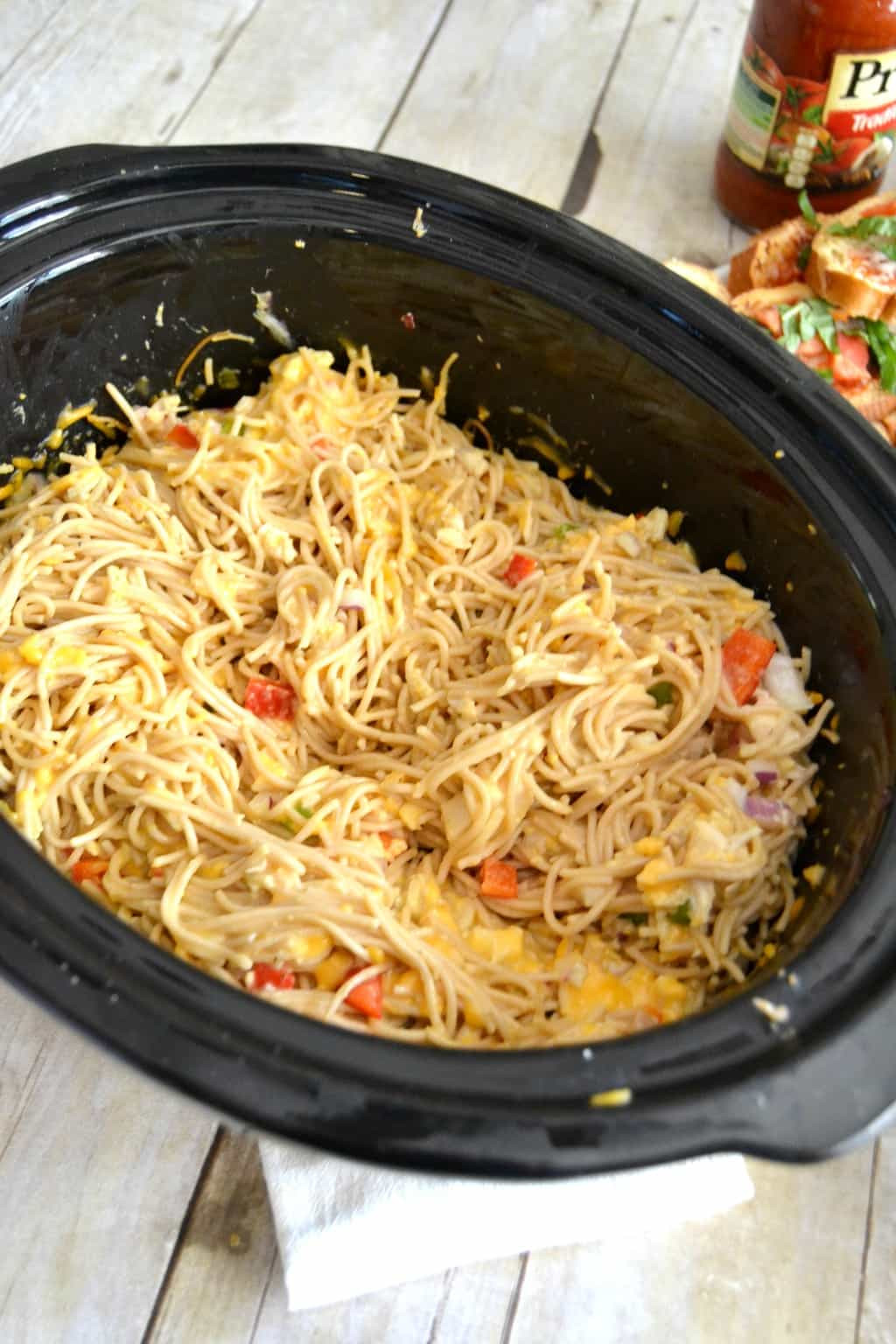 Top 30 Crock Pot Chicken Spaghetti - Best Recipes Ideas and Collections