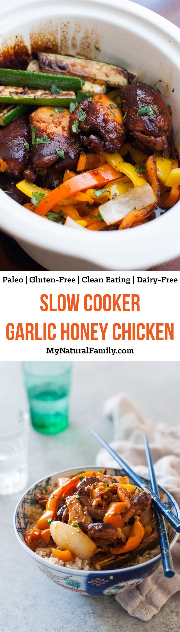 Crock Pot Chicken Thighs Paleo
 Slow Cooker Chicken Thighs Paleo Recipe with Garlic Honey