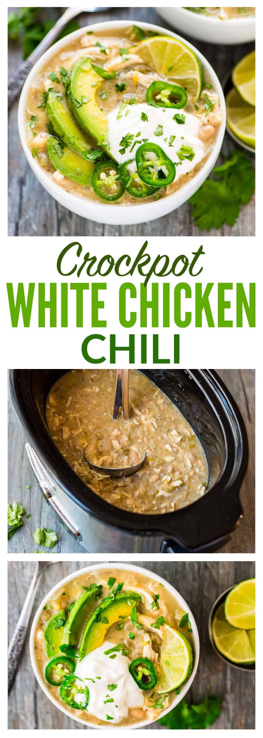 Crock Pot White Chicken Chili Recipe
 Crockpot White Chicken Chili