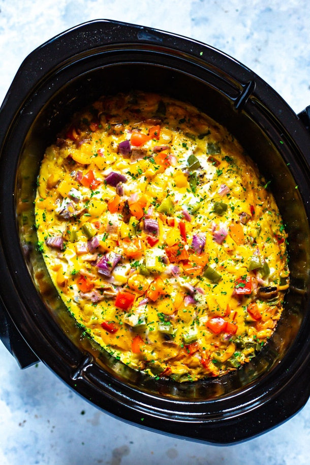 Crockpot Breakfast Casserole With Bread
 14 Crock Pot Recipes For New Year’s Day 2019 Brunch That