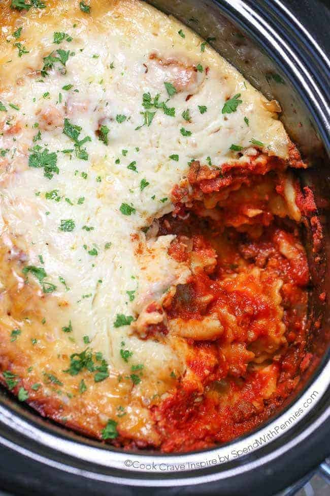 Crockpot Lasagna With Ricotta Cheese
 Lazy Crock Pot Lasagna Easy To Make Spend With Pennies