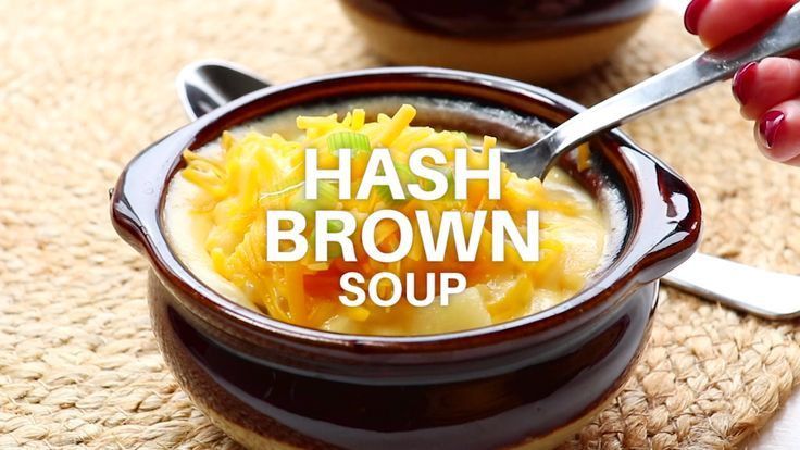 Crockpot Potato Soup With Hash Browns
 Frozen Hash Browns Breakfast Recipes in 2020