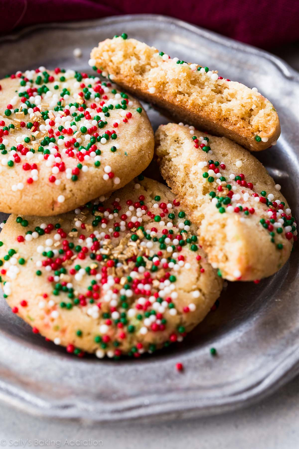 Crunchy Sugar Cookies
 nutty crispy sugar cookies