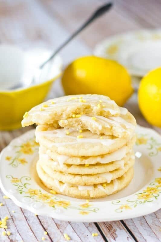 Crunchy Sugar Cookies
 Lemon Sugar Cookies Easy Bakery Style Sugar Cookies with