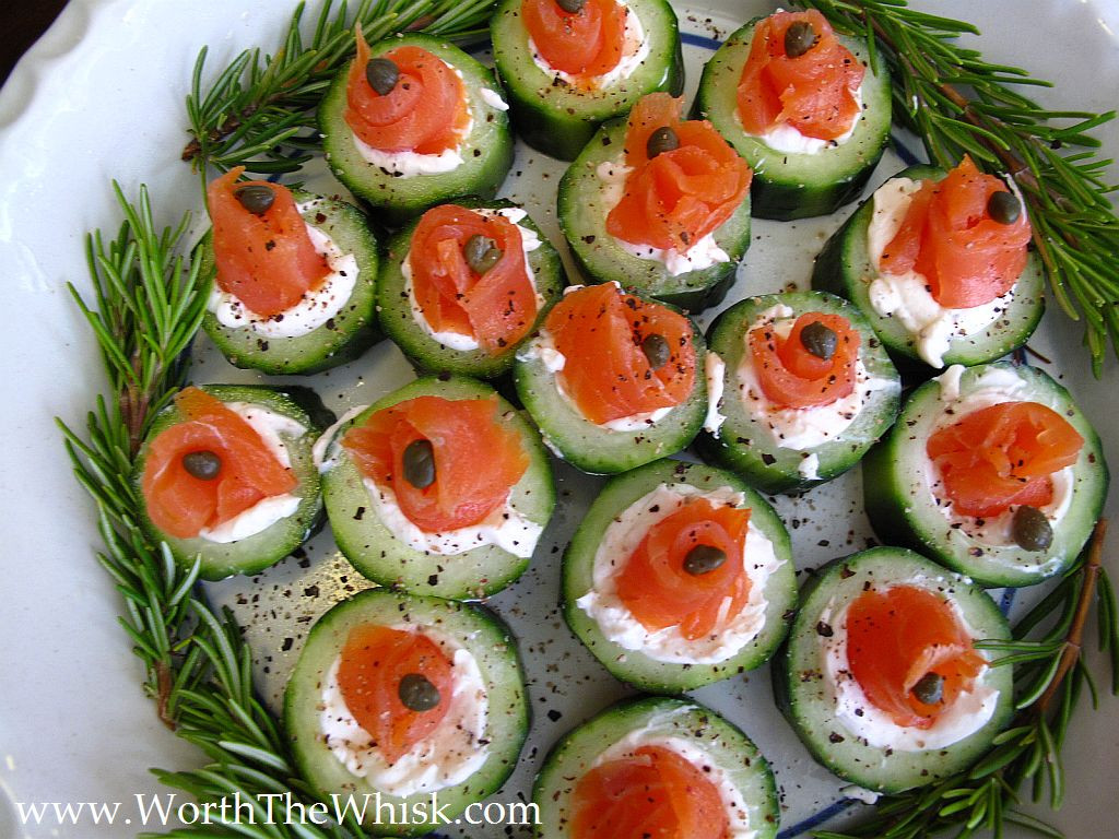 Cucumber Appetizers With Dill And Cream Cheese
 Cucumber Cream Cheese and Lox a Foolproof Appetizer