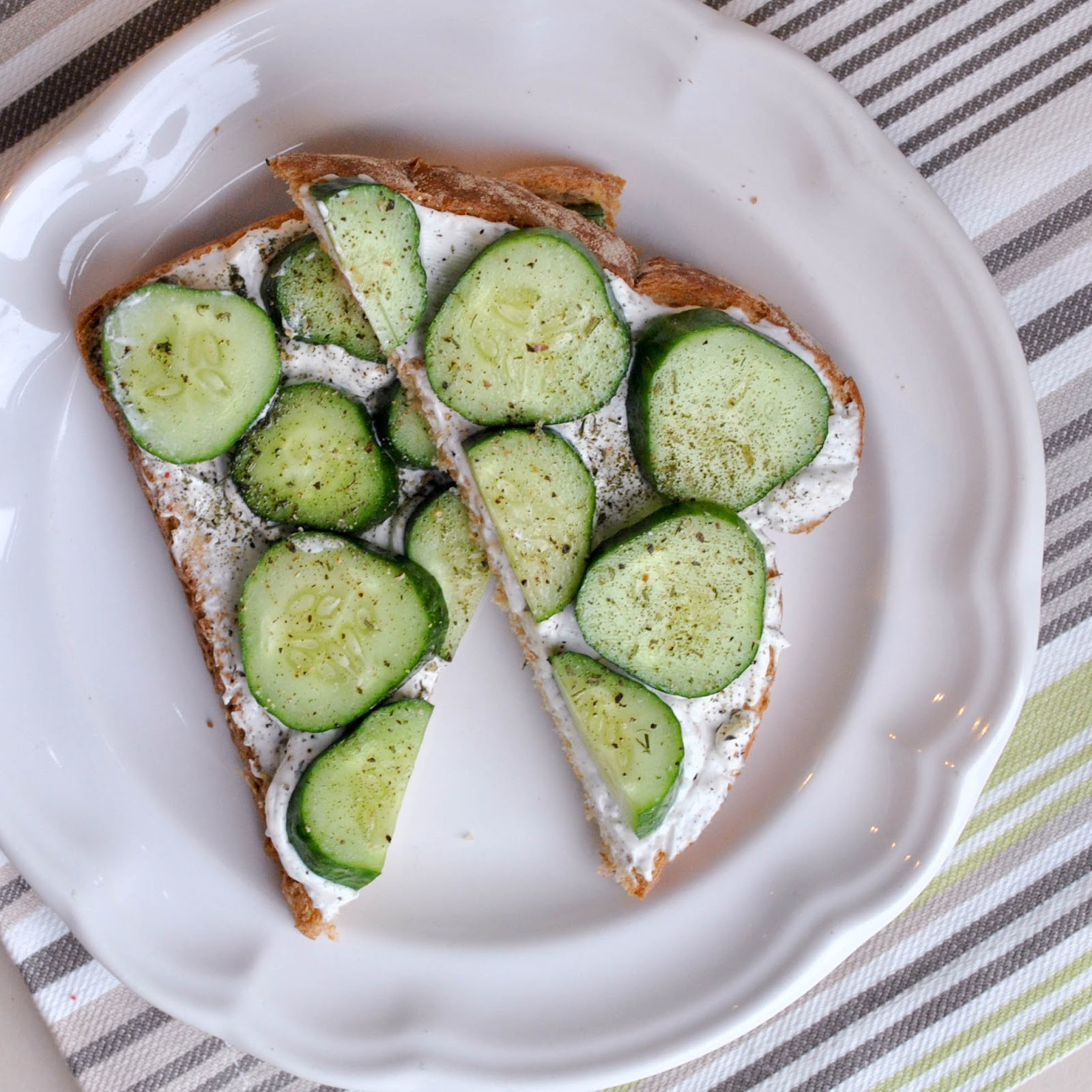 Cucumber Sandwiches Cream Cheese
 Cream Cheese Cucumber and Dill Sandwiches Neighborfood