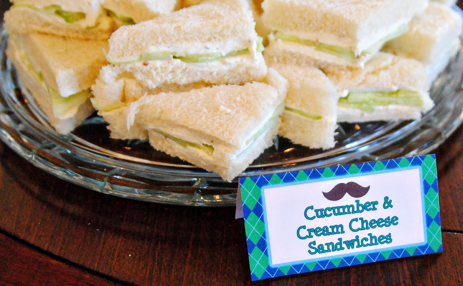 Cucumber Sandwiches Cream Cheese
 Just Shy of a Y cucumber cream cheese sandwiches