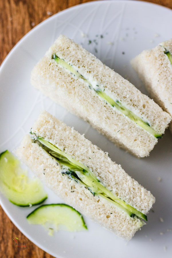 Cucumber Sandwiches With Cream Cheese
 Easy Cucumber Sandwiches with Cream Cheese My Active Kitchen