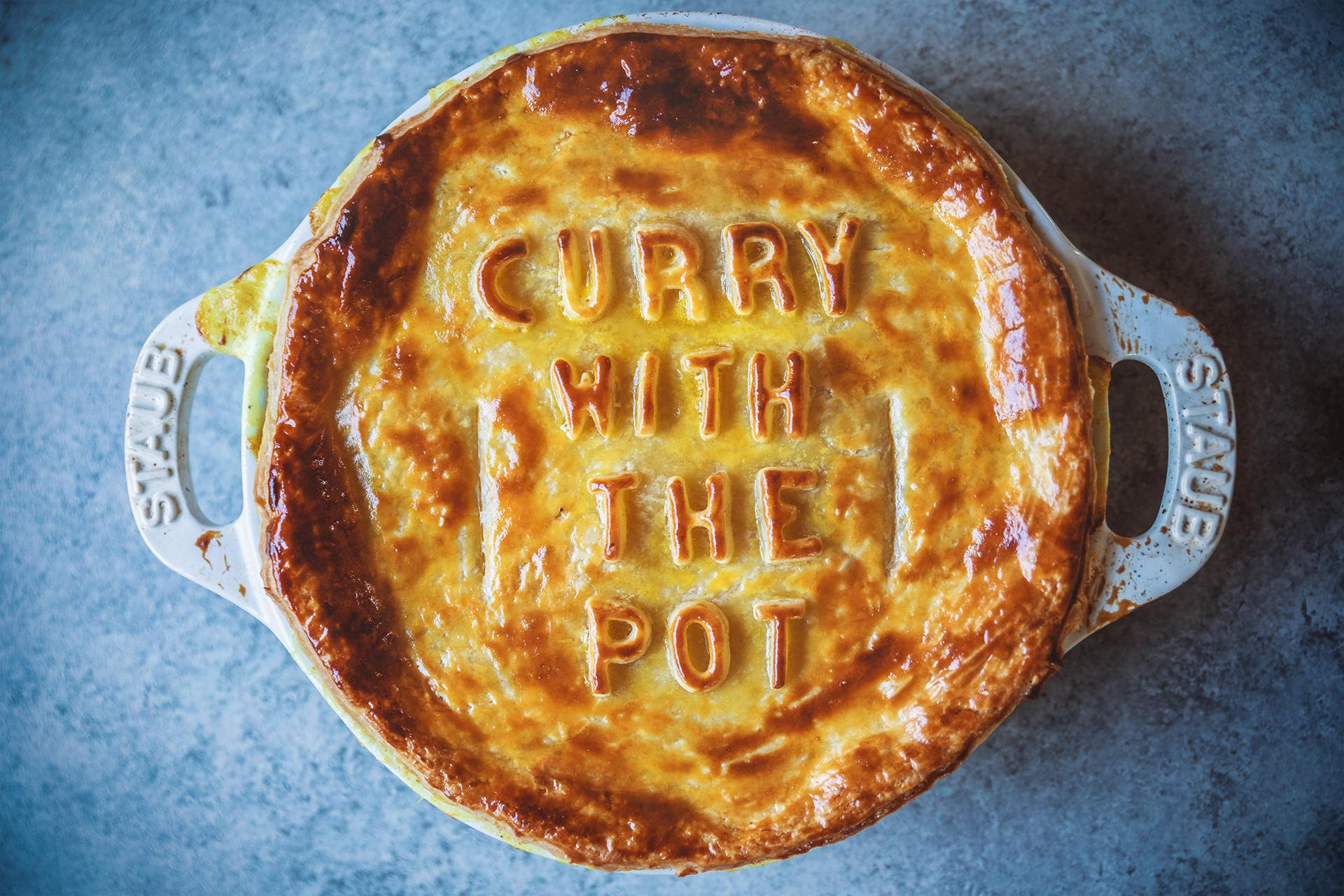Curry Chicken Pot Pie
 Curry Chicken Pot Pie – HonestlyYUM