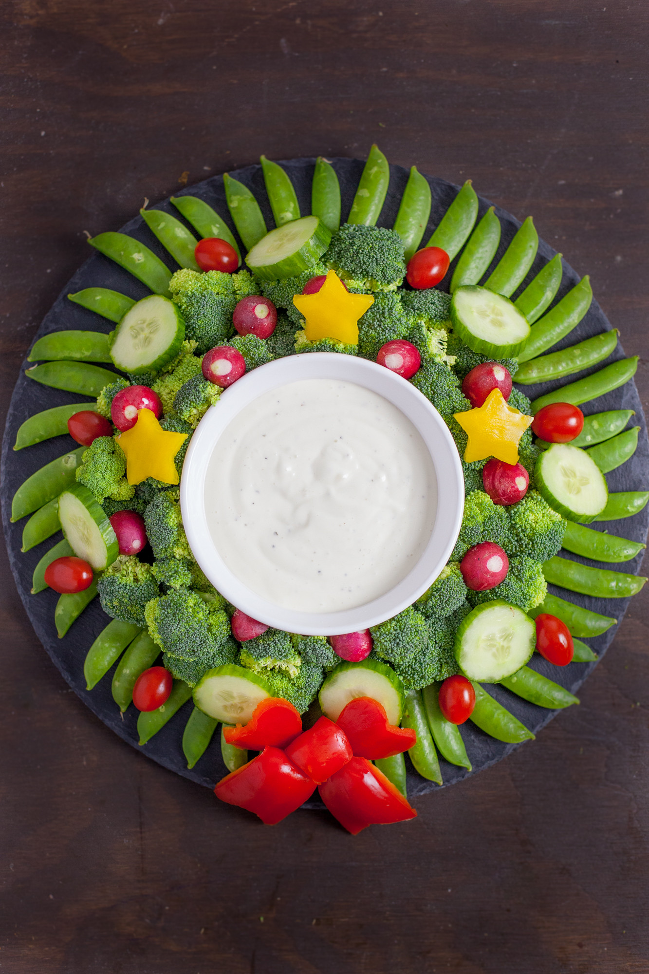 Cute Christmas Appetizers
 Veggie Wreath Cute Christmas Appetizer Eating Richly
