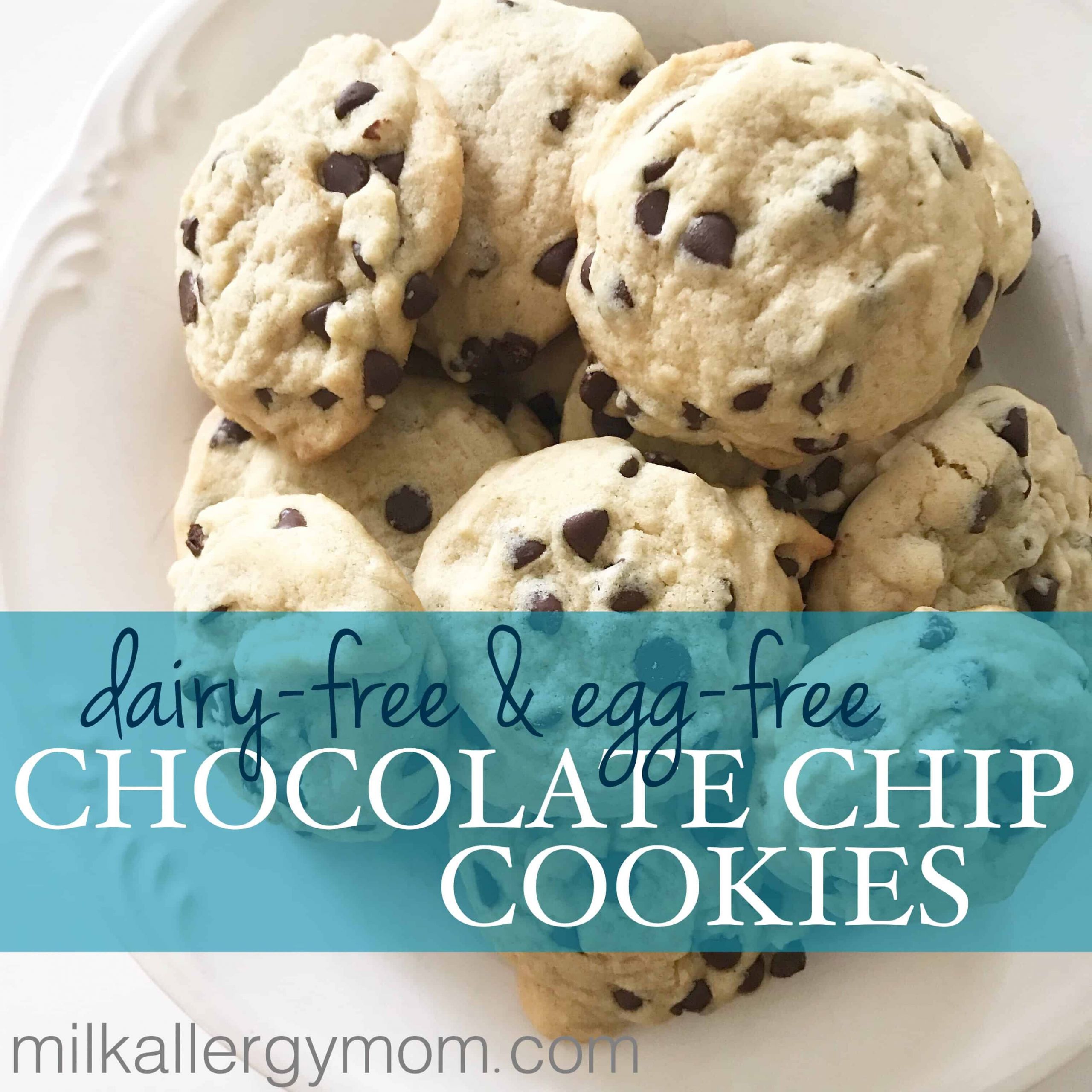 Dairy Free Egg Free Chocolate Chip Cookies
 Perfect Chocolate Chip Cookies Dairy Free & Egg Free