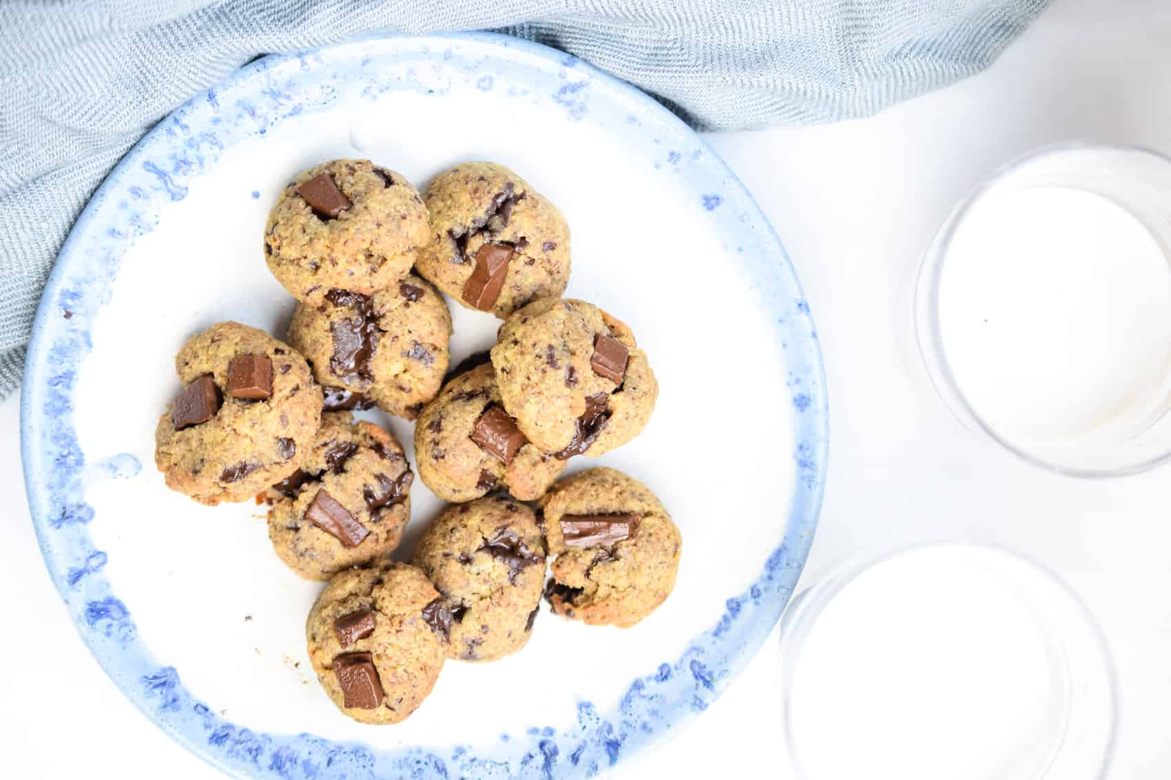 Dairy Free Egg Free Chocolate Chip Cookies
 Egg Free Tahini Chocolate Chip Cookies Keto Dairy Free