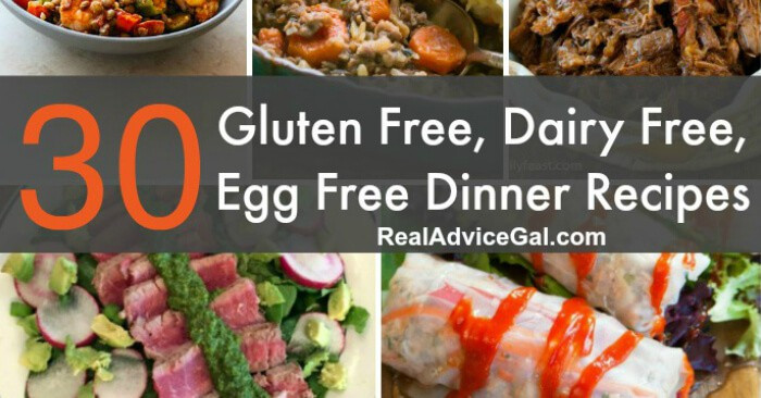 Dairy Free Egg Free Recipes
 Gluten Free Dairy Free Egg Free Recipes Real Advice Gal