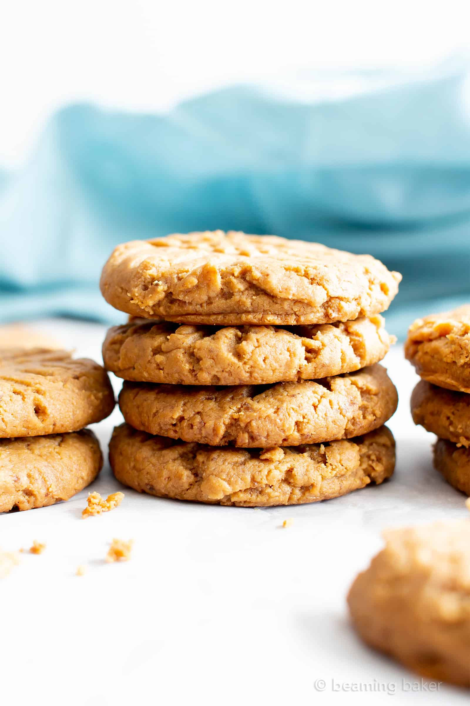 Dairy Free Peanut Butter Cookies
 4 Ingre nt Soft Healthy Peanut Butter Cookies Gluten