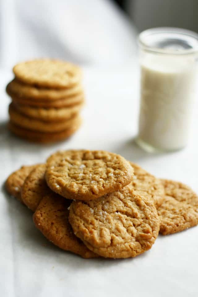 Dairy Free Peanut Butter Cookies
 Classic Gluten Free Peanut Butter Cookies The Pretty Bee