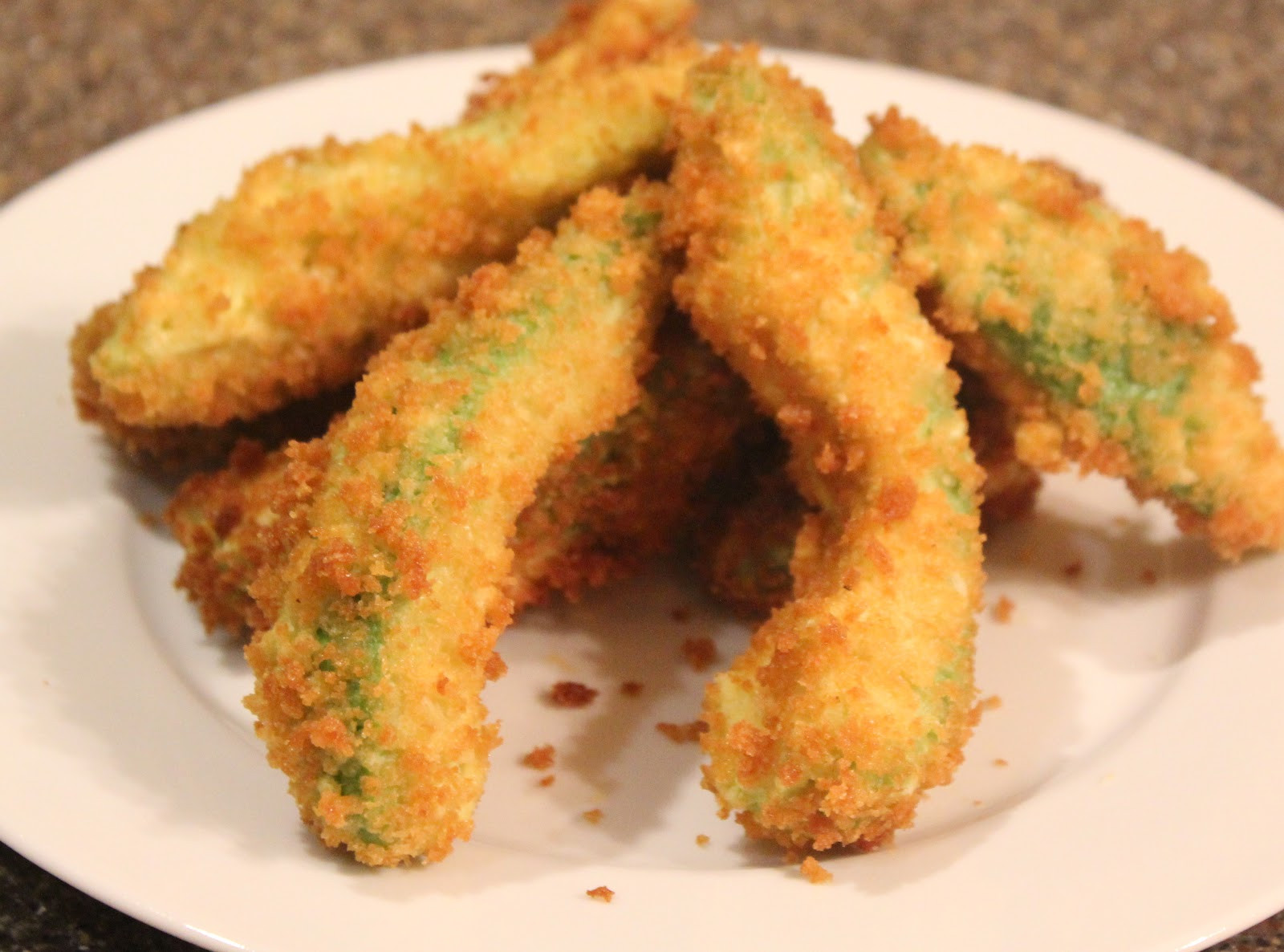 Deep Fried Guacamole
 Thyme In Our Kitchen Deep Fried Avocado Wedges