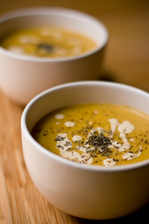 Delicata Squash Soup
 6 Yummy Soups for Fall