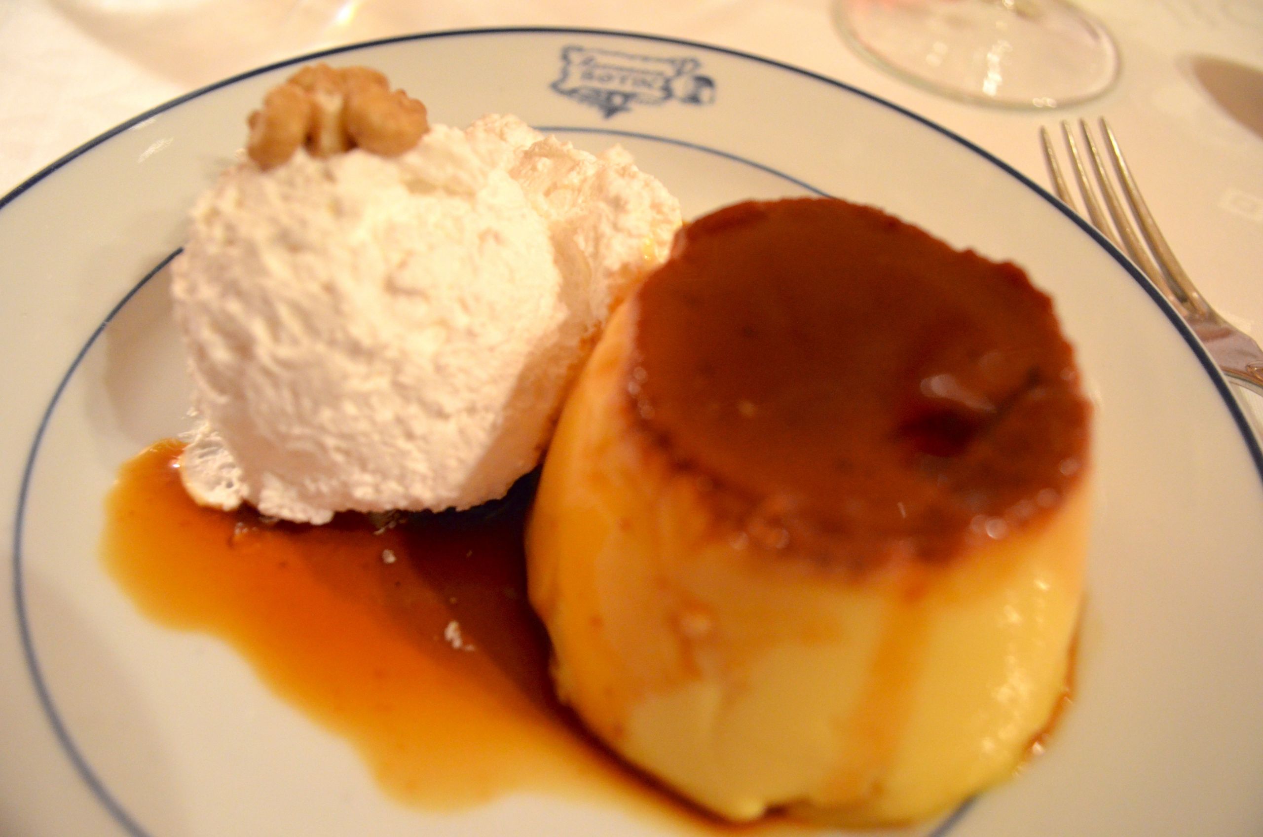 Desserts In Spain
 DINNER AT THE OLDEST RESTAURANT IN THE WORLD – MADRID SPAIN