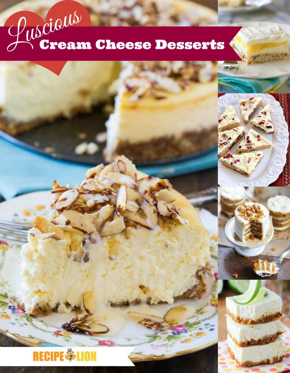 Desserts To Make With Cream Cheese
 41 Luscious Cream Cheese Desserts
