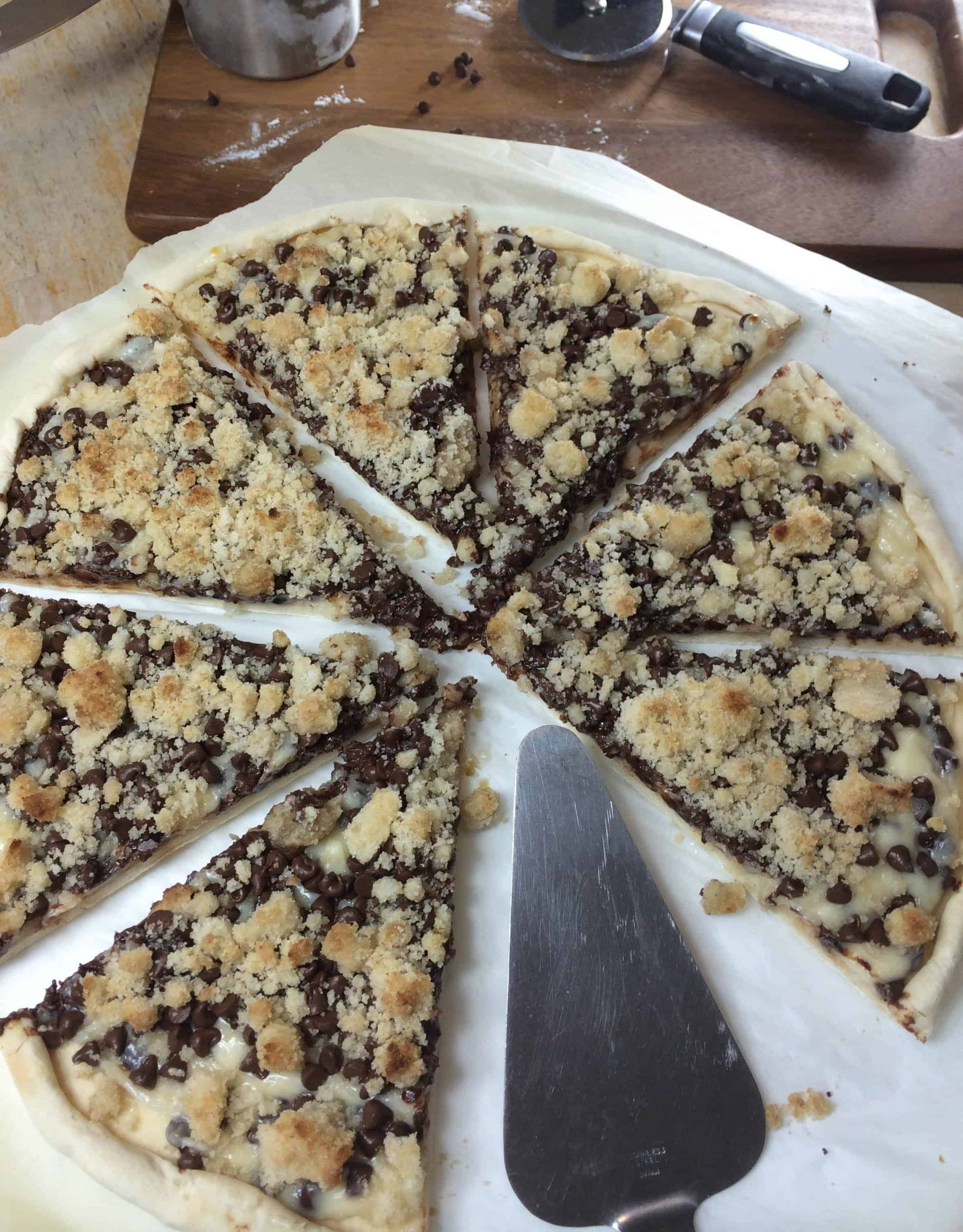 Desserts To Make With Pizza Dough
 Chocolate Chip Dessert Pizza